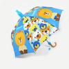 Creative Cute Cartoon Umbrella Kids Rain Sun Umbrellas Children Rainbow Umbrellas Semi Automatic For boys girls Drop Shipping