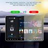 For Tesla Model 3 Y Highland 2025 Tempered Glass Film Protector Matte Glare HD Center Control Touch Screen Film Protection