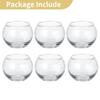6/12Pcs Mercury Glass Candle Holder Tea Lights Christmas Party Wedding Centerpieces Candlestick for Home Decoration
