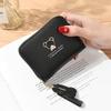 Korean Style Women's Cute Zipper Coin Purse and Card Holder