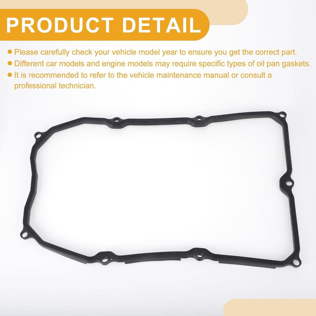 Car Transmission Filter Oil Pan Gasket Engine Oil Pan Gasket Seal No.3516850010 for Lexus GS350 2014-2015 for Lexus GS460 2007-2011 1 Set