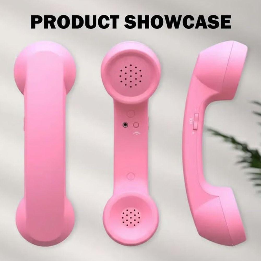 New with Microphone Phone Handset Type-C Telephone Style Telephone Handset Tangle Free Wire Landline Handle Receiver