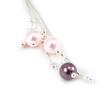 Les Trésors De Lily [G1947] - Boucles Argent 'Sissi' rose violet