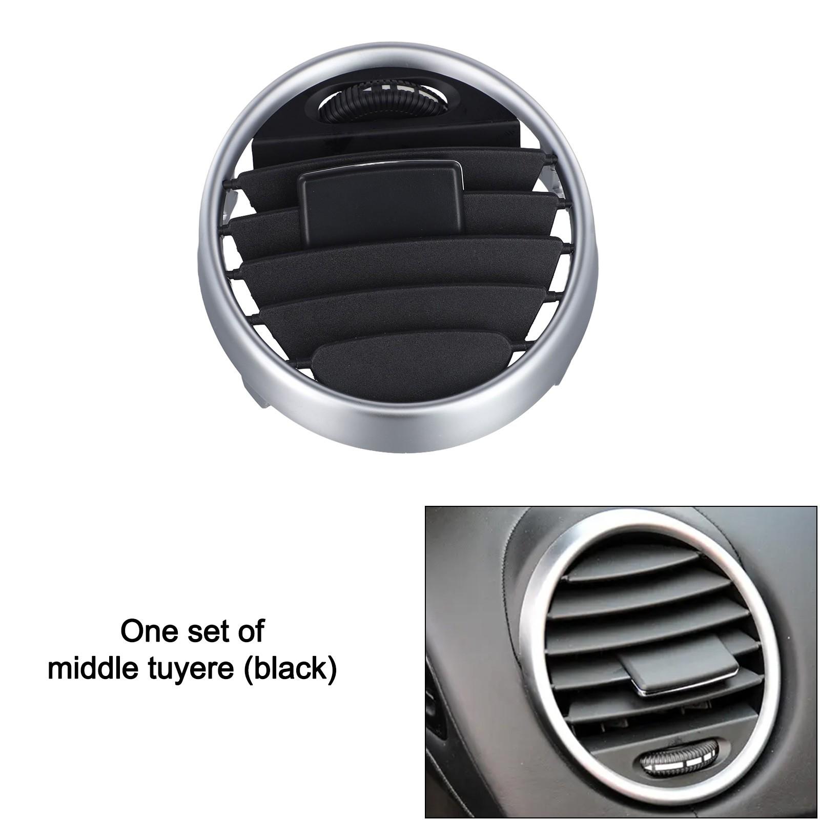 

1pcs ABS Dashboard Air Vent Outlet Panel For Benz W164 ML350 GL350 for GLEGLS Middle чёрный