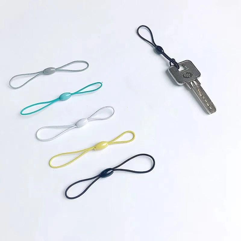 Durable Elastic Lanyard with Mini Figure 8 Cord for Student & Bus Cards