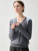 Women's Cashmere V-neck Sweater - 2026 Autumn/Winter Stylish Elegant Warm Loose Fit Pullover
