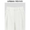 UR Women's Textured Pleated Wide-Leg Commuter Pants