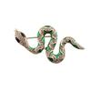 Snake Zodiac Brooch: High-End Jewelry Accessory for Suits, Sweaters, and Coats