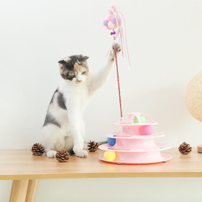 cat carousel toy