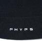 PHYPS MOTORCYCLE Honda Original Wing Logo Roll Up Beanie_Black