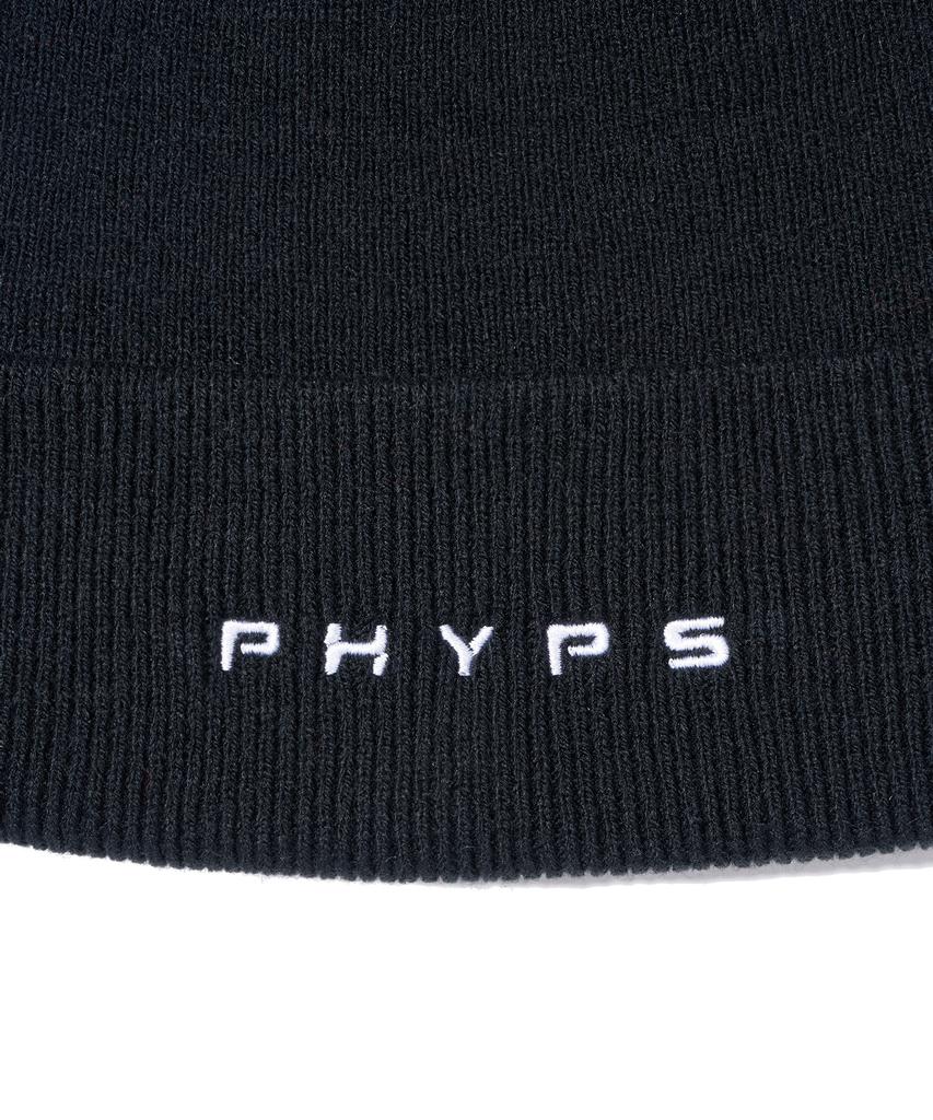 PHYPS MOTORCYCLE Honda Original Wing Logo Roll Up Beanie_Black