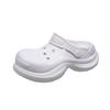 Girls Hole Shoes 2025 New Summer Children's Bag Head Sandals Outside Wear Girls DIY Shoes Non-slip Fashion
