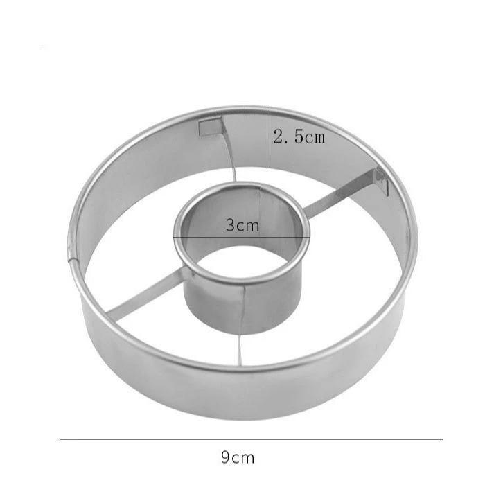 

Форма для пончиков из нержавеющей стали своими руками, украшения тортов, инструменты для выпечки, десерты, хлеборезка, кухонные принадлежности для выпечки дома