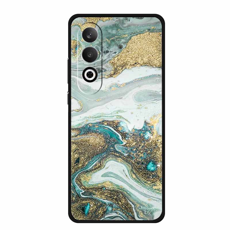 For OnePlus Nord CE4 Phone Case Silicone TPU Soft Cover Phone Shield Funda OnePlus Nord CE 4 Fashion Painted Marble Coque Shell