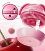 Medicube X FOREVERCHERRY Hair Brush Ribbon Cherry Pink Detangling Popular