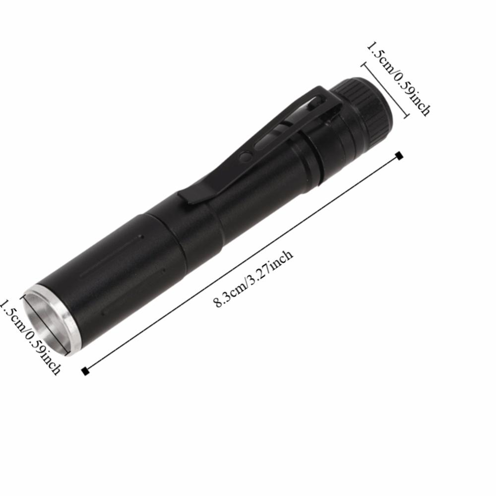 Aluminum Alloy LED Flashlight Stretchable Focusing LED Pen Light Durable Pocket Torch  Repairing