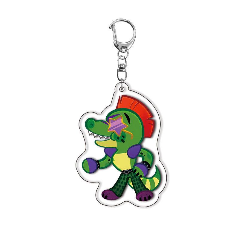 Sundrop FNAF New Acrylic Keychain Pendant Fan Gifts Fun Key Chain Cute Souvenir Creative Llavero Friends Kingring Accessories