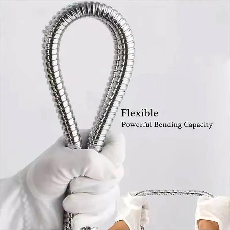 Shower Showerhead Connecting Pipe Universal Water Heater Outlet Pipes Stainless Steel Shower Hose Bathroom Shower Accessories