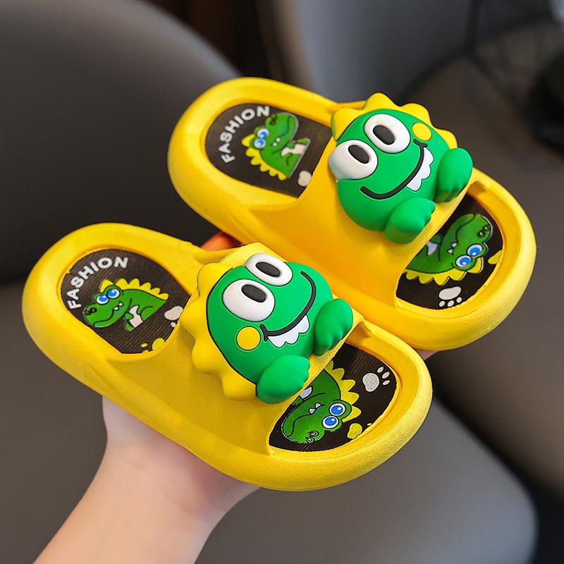 Summer Cartoon Kids' Slippers: Cute, Non-Slip Indoor Footwear for Boys & Girls