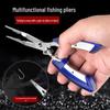 Multi-Functional Hawkbill Fishing Pliers - Fish Gripper, PE Strong Horse Power Hook Remover & Lure Pliers