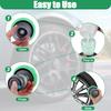 Flow Tire Shine Applicator, Reusable Car & Truck Tire Dressing Applicator, No-Drip Streak-Free Tire Shine Applicator Pad, Car Detailing Foam Sponge
