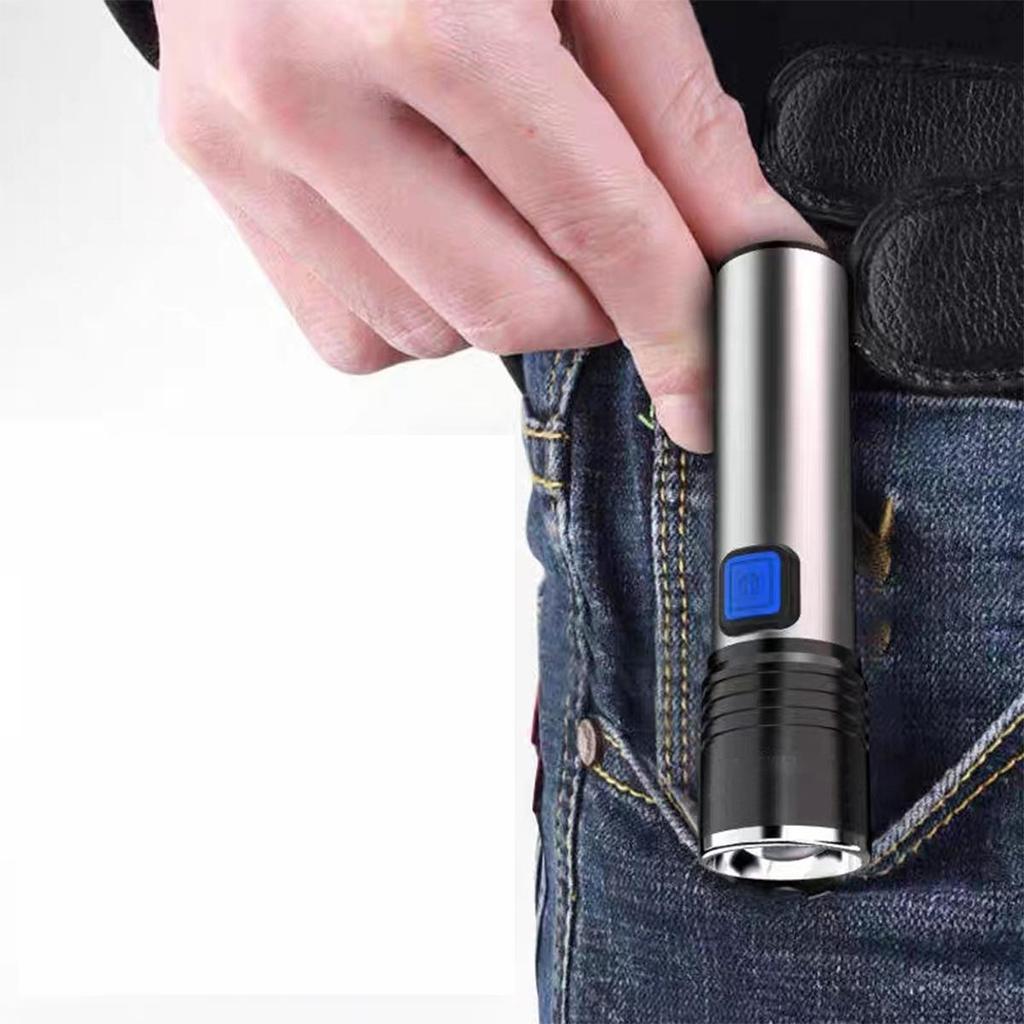UV LED Taschenlampe Violettes Licht Schwarz Aluminium Taschenlampen Taschenlampe Tragbar USB Aufladbar Ultraviolett 3-Lichtmodi 365nm 395nm Einfach
