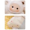 Soft Cute Animal Plush Toy Fluffy Texture Decompression Stuffed Animals  Stress Relieving