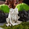 Hauntingly Detailed Resin Skull Horse, Skeleton Horse Centerpieces Skeleton Statue for Halloween Themed Decoration