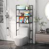 Floor-Standing Bathroom & Kitchen Storage Rack - Punch-Free Design