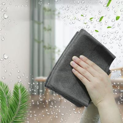 5pcs Multifunctional Magic Cloth Glass Cleaning Cloth Dishcloth Lint Free For Windows Cars Kitchen Mirrors Traceless Reusable