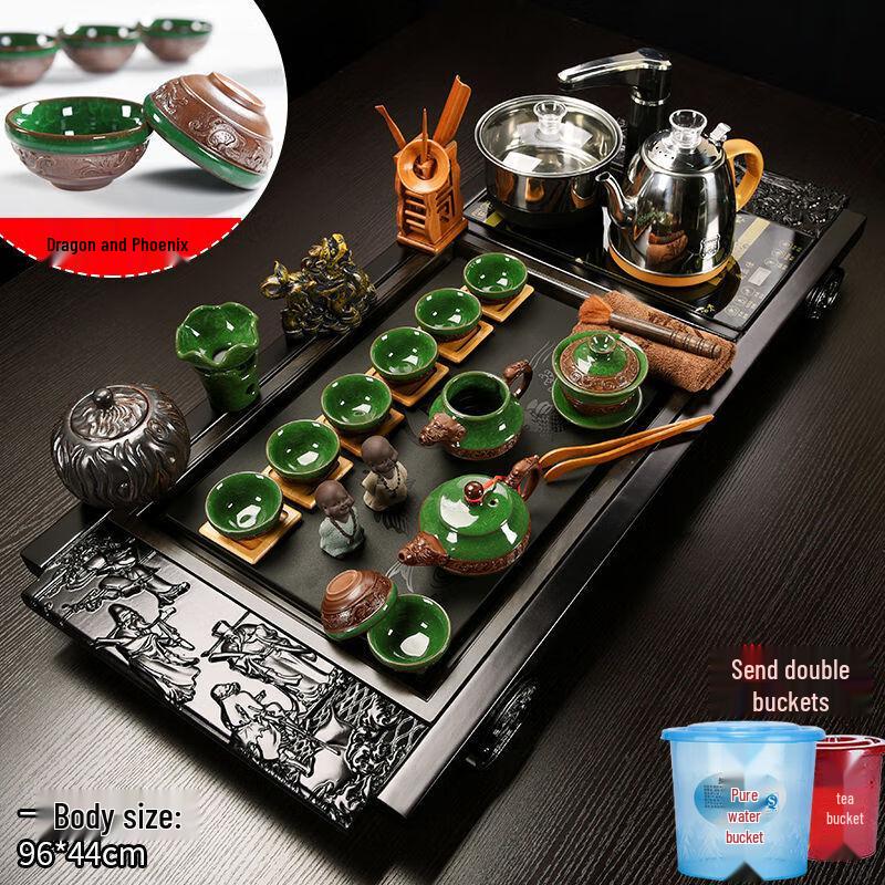 

Yunyan Automatic Zisha Teapot & Tea Tray Set