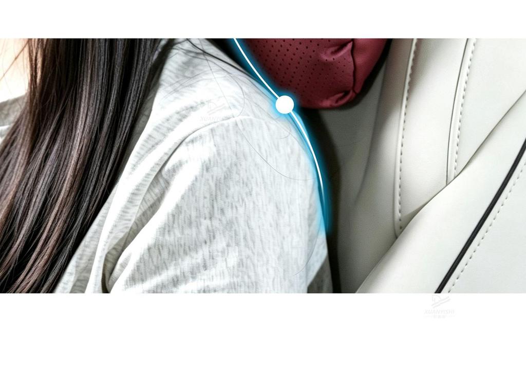 Luxury Bubble-Style Car Neck & Lumbar Support Pillow Set - All-Season Comfort