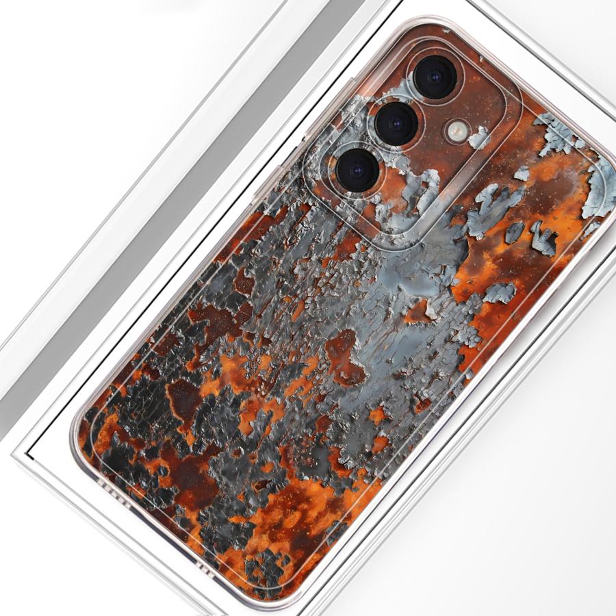 Phone Cover Case for Samsung Galaxy A55 A23 A25 A51 A36 A13 A54 A15 A52 A31 A33 A52 A56 A50 A34 A35 A26 A24 A14 A16 Rust Art