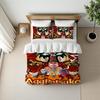 Cartoon Aggretsuko Cool Duvet Cover Set Home Style Bedding Soft Laundry Cotton Bed 3 Piece Set Student Dormitory Gift