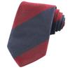 [White Fang] Striped Necktie, Modern, Business, Elegant, Formal, Suit, Stylish, Men's NC103 (A001)