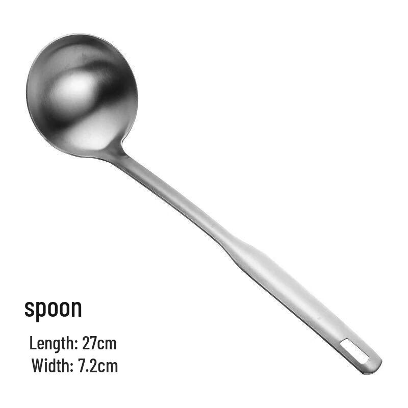 Ruhan 304 Stainless Steel Hot Pot Soup Spoon