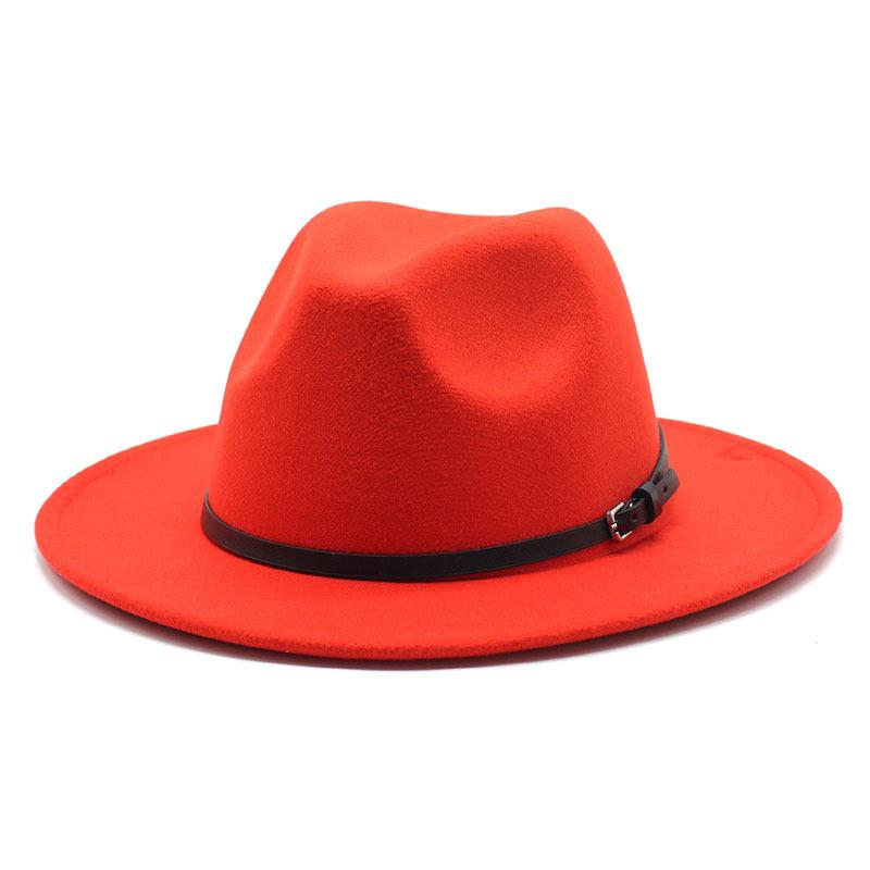 Hat Ladies Jazz Hat Seasonal British Retro Top Hat Ladies Trendy Ladies Woolen Gentleman Hat