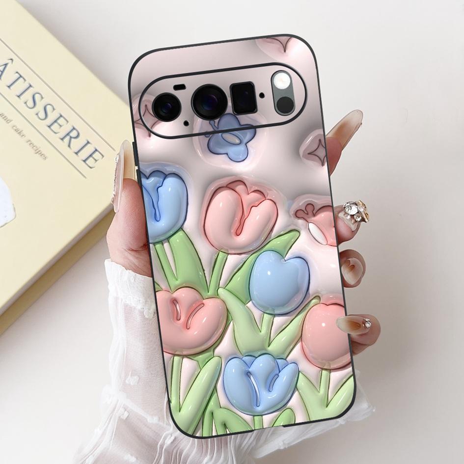 For Google Pixel 10 Case Pixel 10 Pro Cover Cute Rabbit Panda Cat Soft Silicone Matte Phone Cases For Google Pixel10 Pro XL Etui