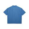 New Era SS22 Midnight Diner Print Woven Solid Short Sleeve Shirt Unisex Shirts Blue 13280297