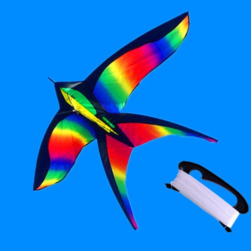 WEZHO Rainbow Bird Kite