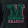 Maxza M Logo Lettering Round Neck Knit Zc10qk027on