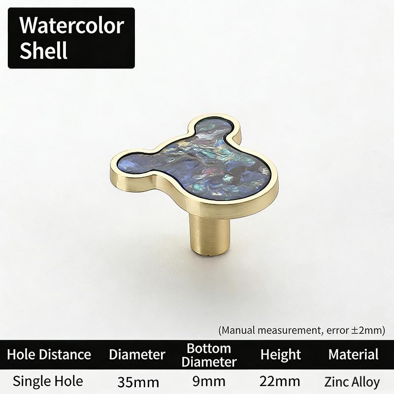 

New Modern Cupboard Drawer Knobs Wardrobe Furniture Single Hole Door Handle Simple Personality Children Room Bedside Table Knobs