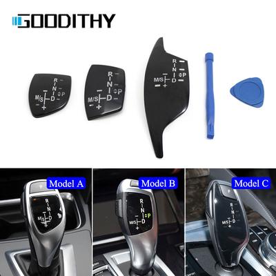 Car Interior Gear Shift Knob Panel Trim Cover Sticker For BMW F20 F30 F31 F10 F11 F01 F02 F25 F26 G30 G31 G32 G11 G12 G01 G02