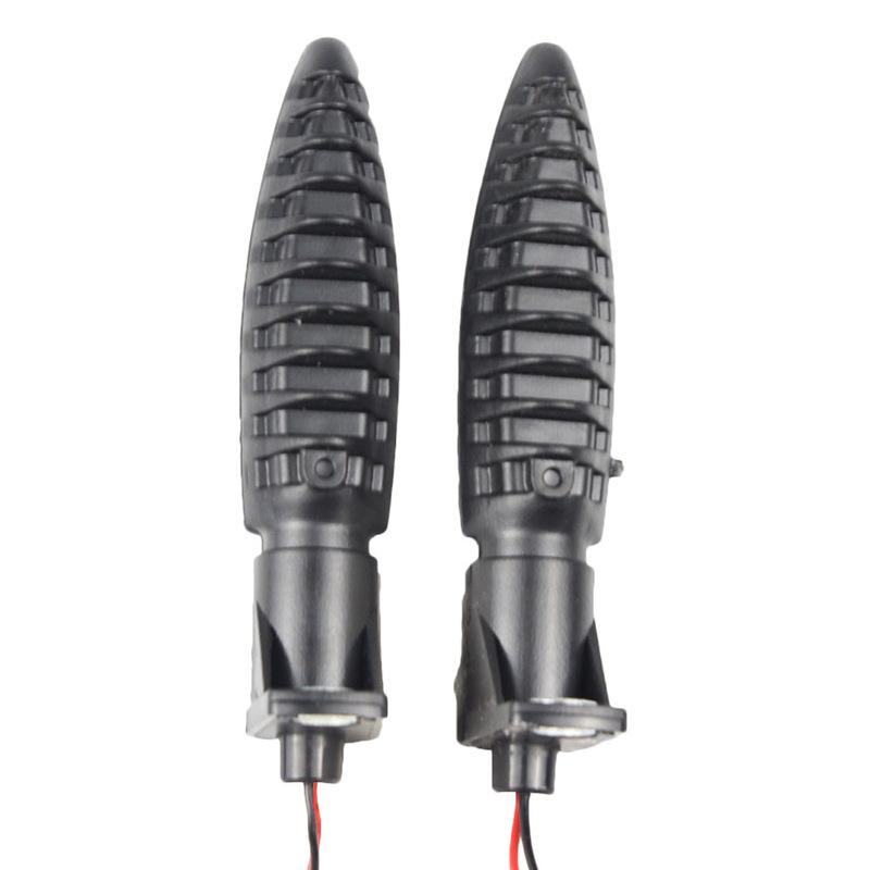 4PCS Motorcycle Turn Signal Indicator Light DC12V Motorbike 2LED Amber Constant Light for BMW F 650 GS (Twin) 2008-2012