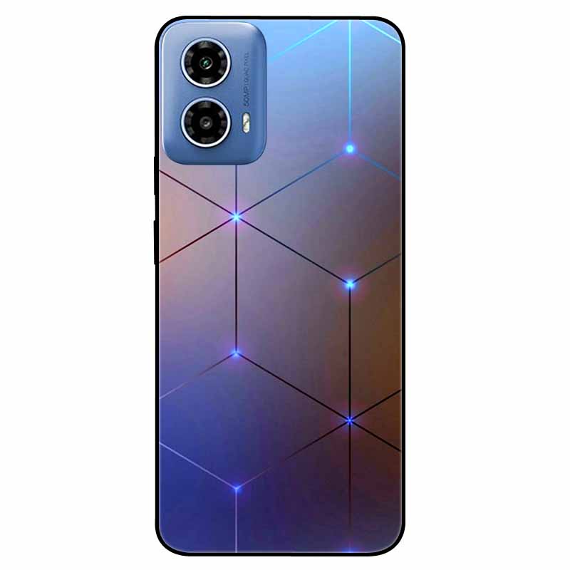 For Moto G34 5G Case G 24 Soft Silicone Fashion Animals TPU Bumper for Motorola Moto G24 G04 Painted Phone Covers Luxury Capa
