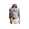 Polo Ralph Lauren Logo Plain Knit Short Sleeve T-Shirt Men Tops Gray 100040512