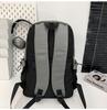 Herren College-Stil Rucksack mit Kordelzug und großem Fassungsvermögen - Sportliche Campus-Computer-Umhängetasche