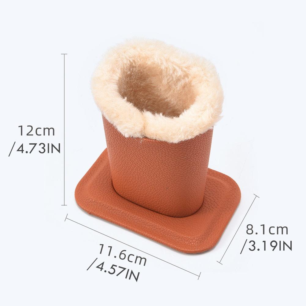 1 STuks Winter Pluche Brillenhouder Brillenstandaard Displaystandaards Glazen Plank Zonnebrilhouder Polyester Stof Brillenstandaard