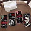 Dexter Morgan Phone Cases For IPhone 16 15 14 Plus 13 12 11 Pro Max Matte Oft Bumper Phone Cover