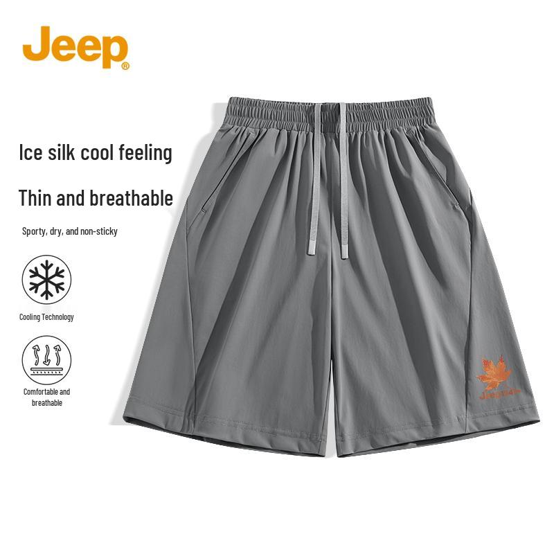 JEEP Men s Summer Quick-Dry Ice Silk Outdoor Sports Shorts XL